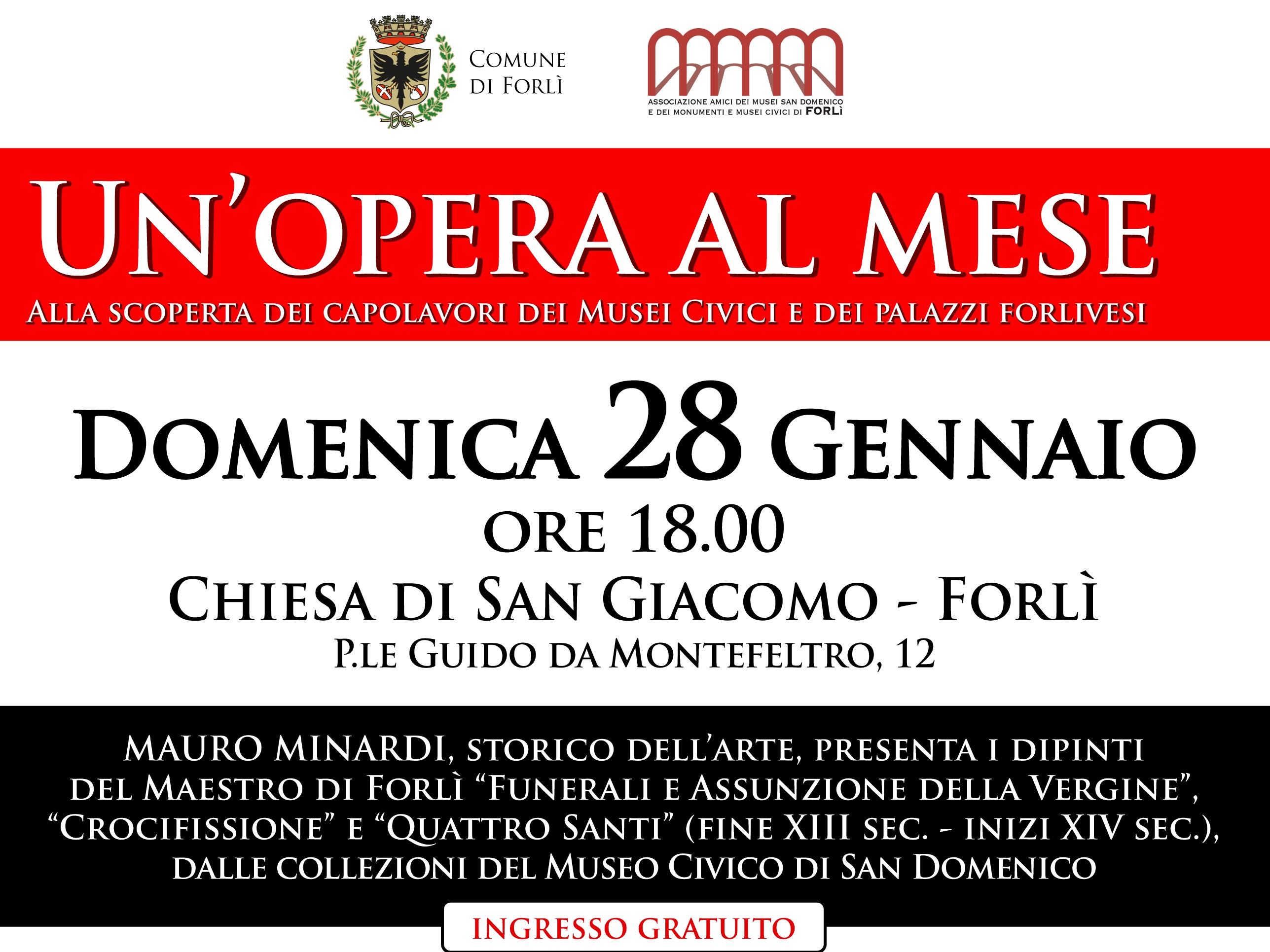 Un Opera al mese - Maestro di Forlì alla Chiesa San Giacomo