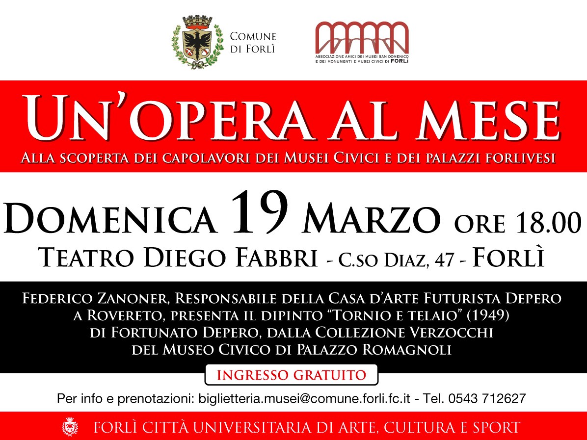 Un Opera al Mese - Tornio e Telaio di F. Depero