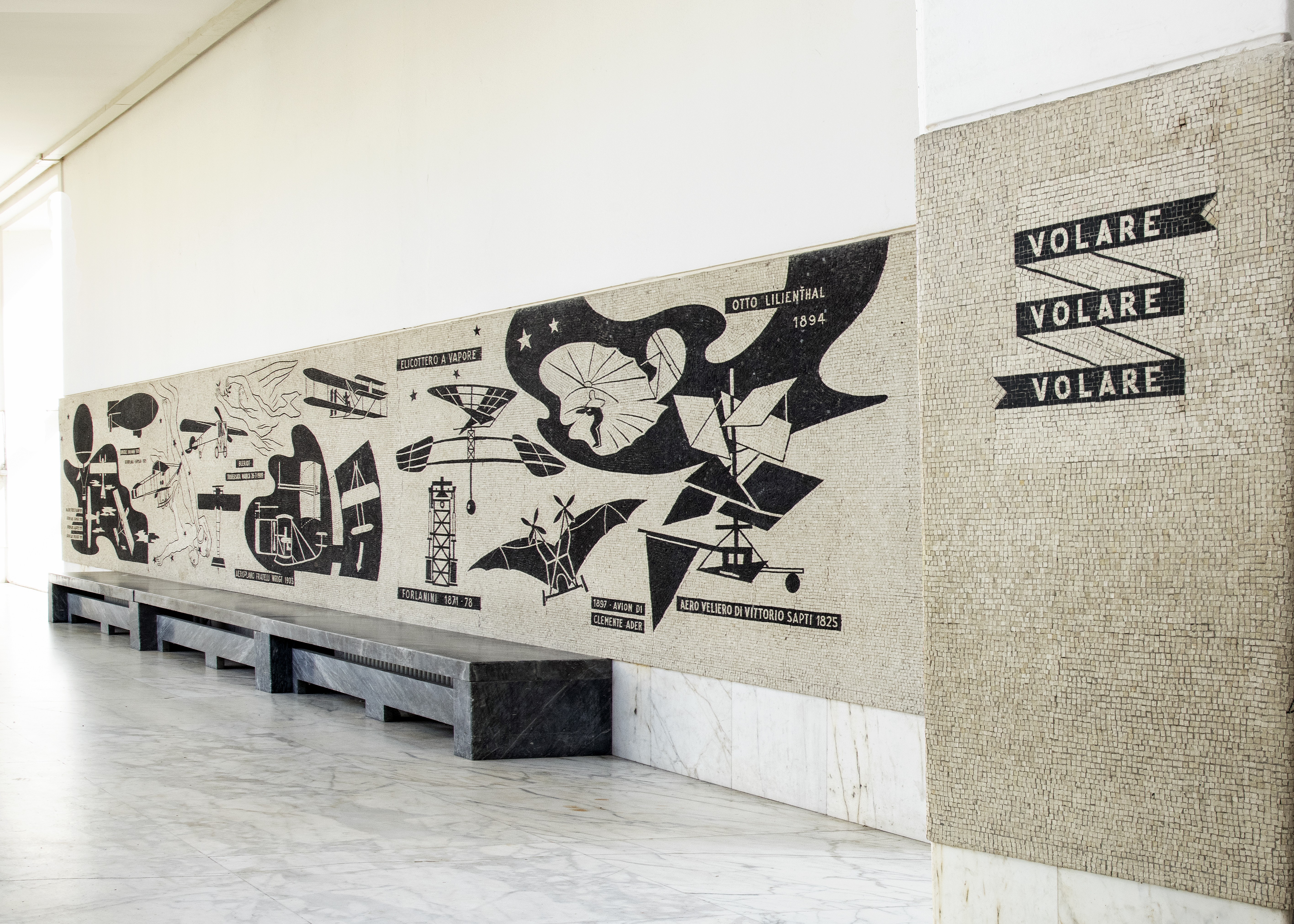 APERTURA AL PUBBLICO MOSAICI DEL VOLO