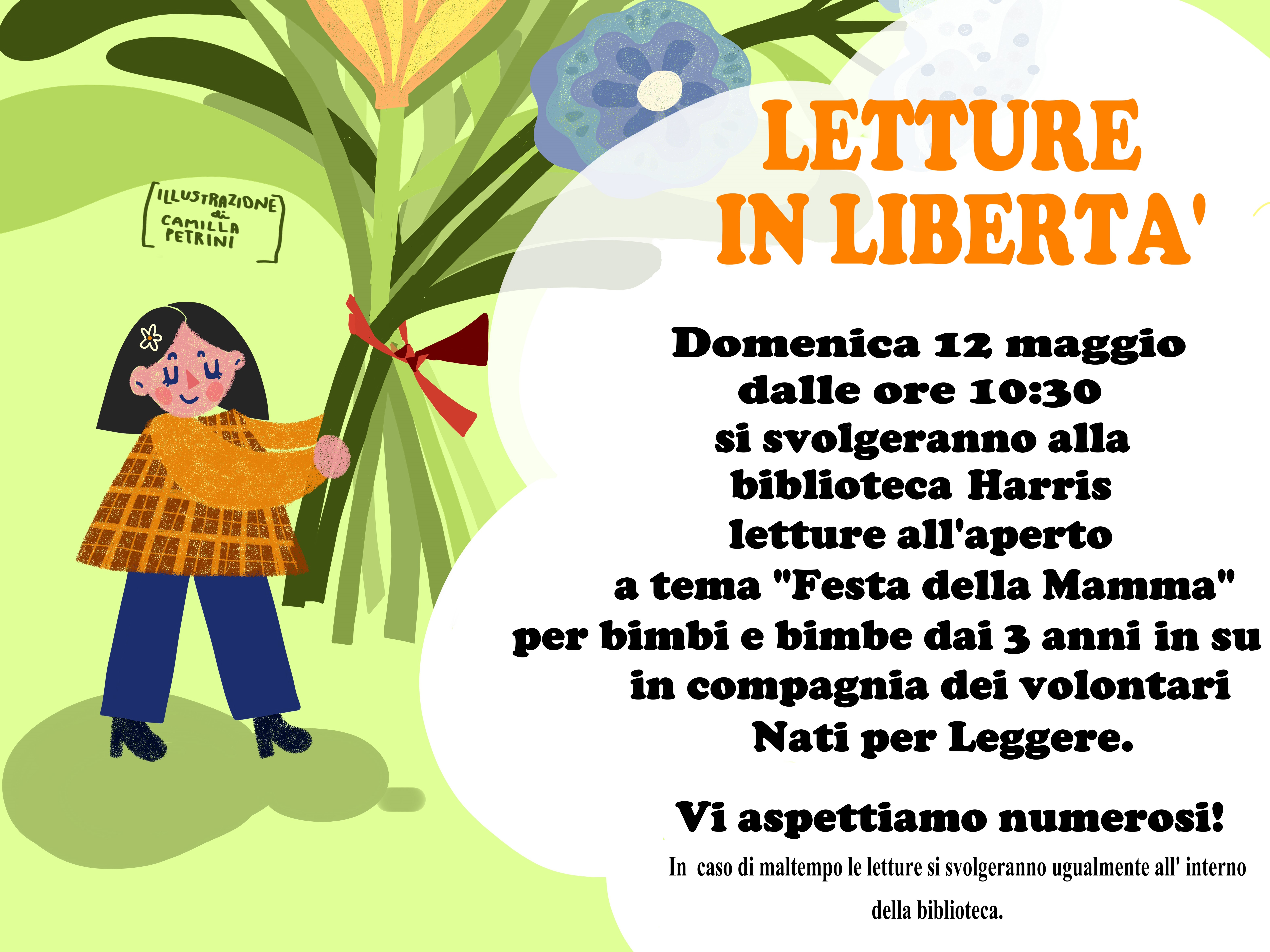 Letture in libertà per bambini - alla Biblioteca Paul Harris