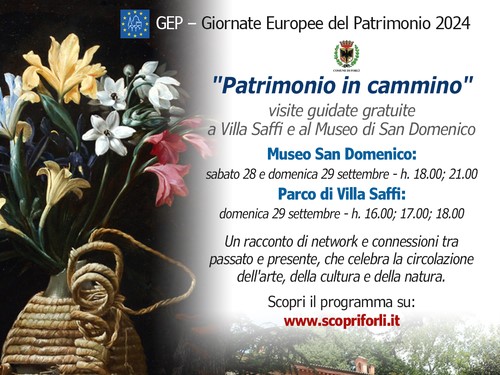 GEP - Giornate Europee del Patrimonio Patrimonio in cammino
