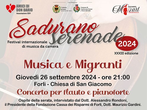 Sadurano Serenade - Festival Internazionale di Musica da camera