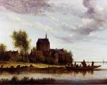 Anthony Jansz Van Croos (L Aja, 1606/7 - 1662/3) Paesaggio olandese, Olio su tela, Museo Civico di San Domenico, Collezione Pedriali