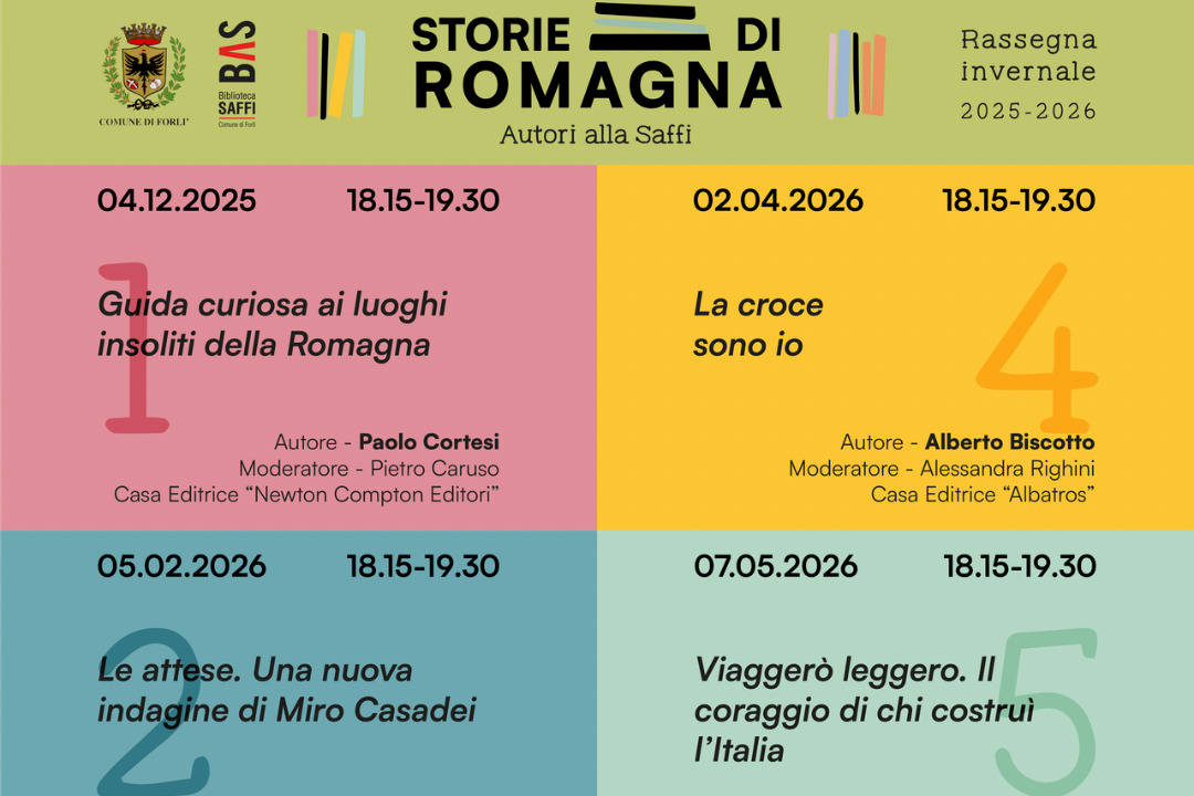 “Storie di Romagna. Autori alla Saffi” - Biblioteca Aurelio Saffi