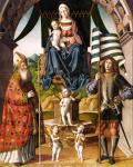 Museo Civico di San Domenico, Pinacoteca Antica, Marco Palmezzano, Madonna con bambino in trono