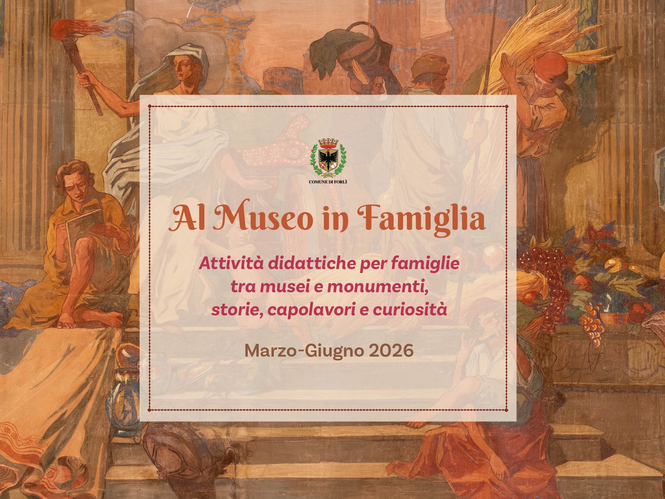 Al Museo in Famiglia - attività didattiche per famiglie tra musei e monumenti