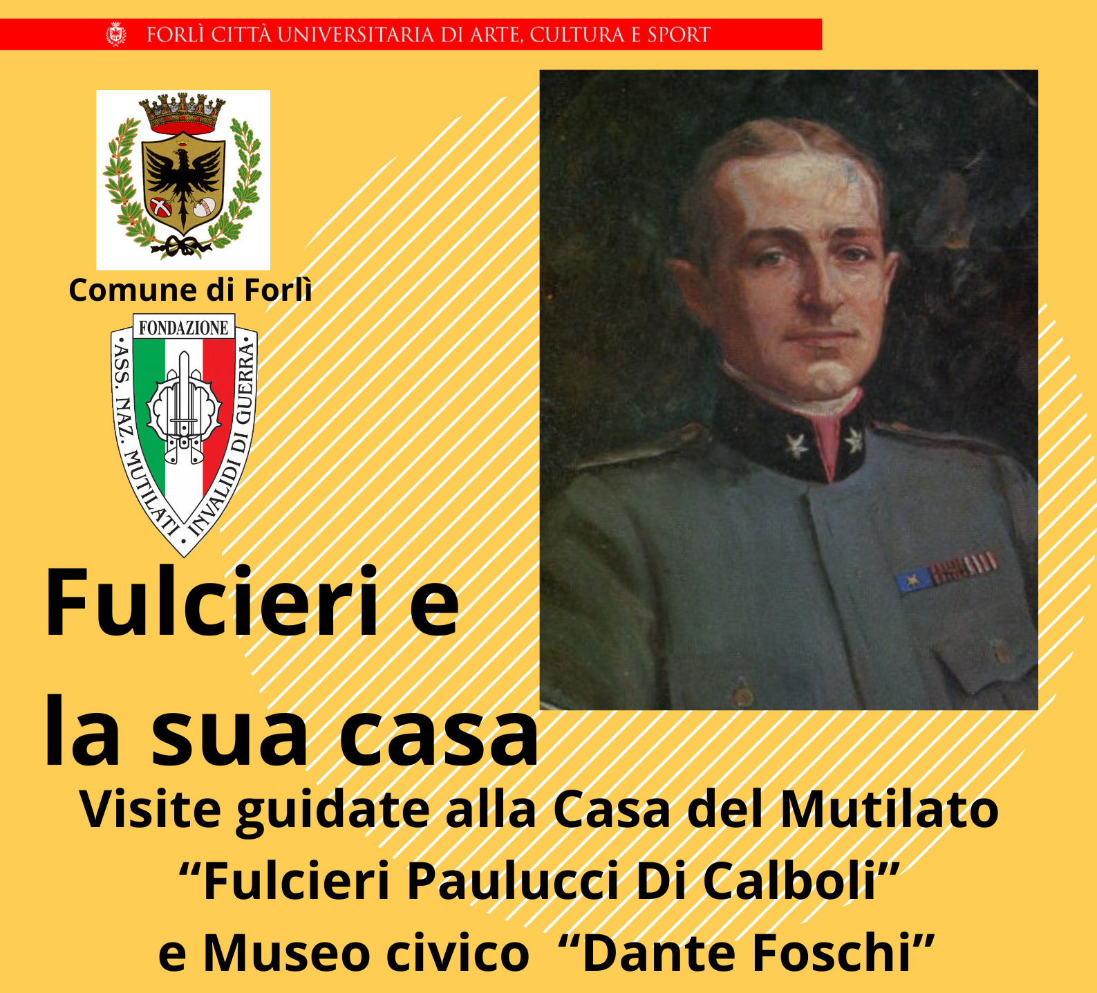 Fulcieri e la sua casa - visite alla Casa del Mutilato