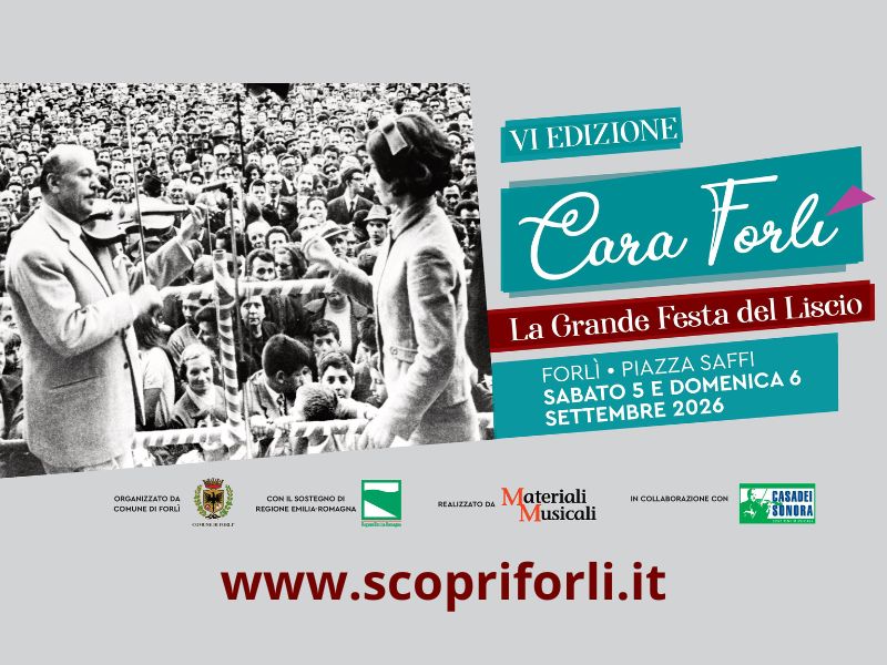 Cara Forlì 2026 - La grande festa del liscio - VI edizione