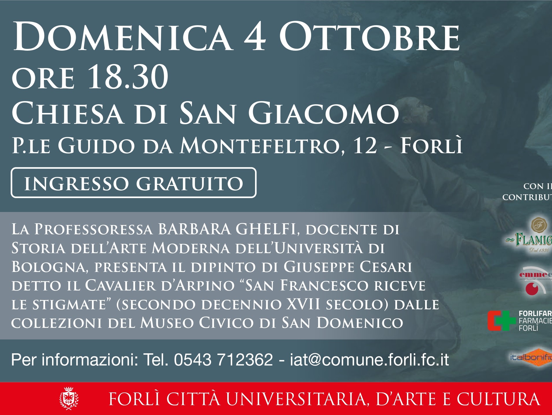 Un opera al mese - San Francesco riceve le stigmate