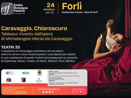 Caravaggio. Chiaroscuro - Tableaux vivants. Teatri 35