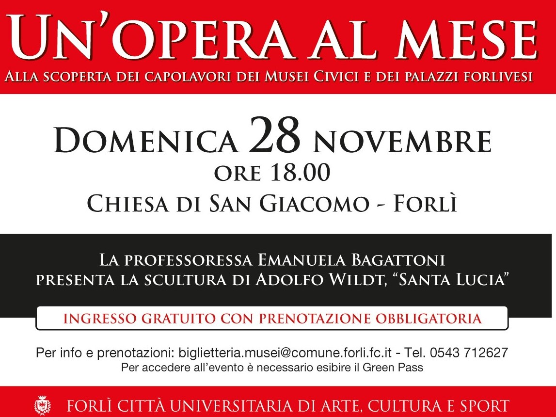 Un Opera al Mese - Santa Lucia di Adolfo Wildt