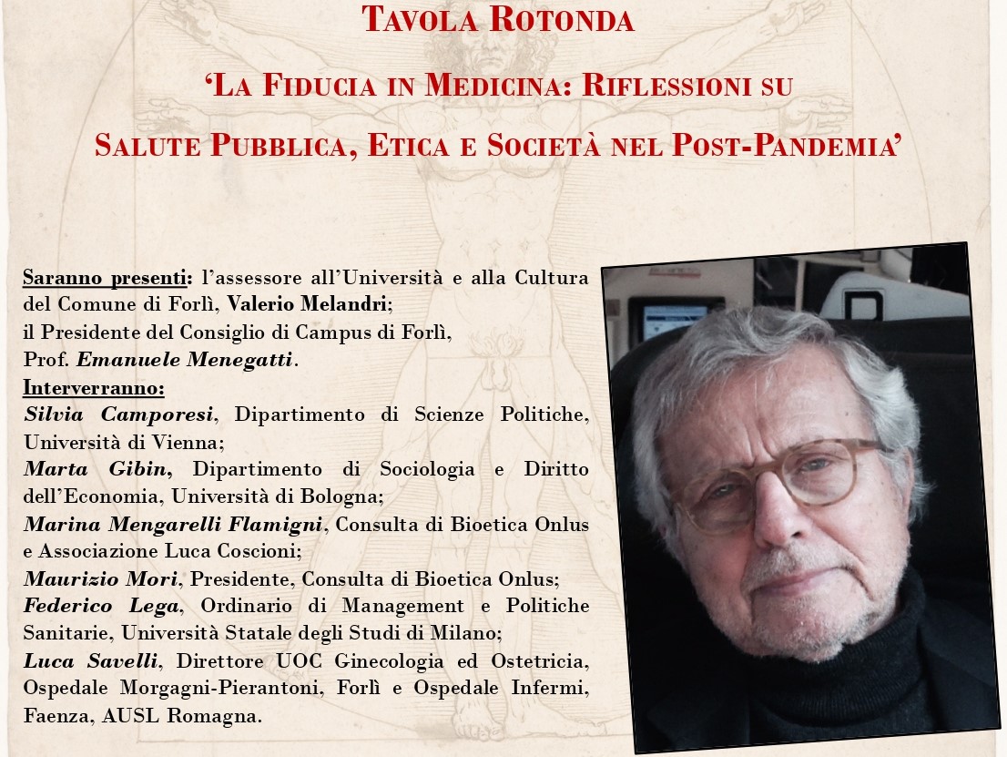 La Fiducia in Medicina, in memoria di Carlo Flamigni
