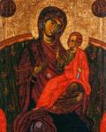Pittore giuntesco (1255-1260 circa), Madonna con il bambino