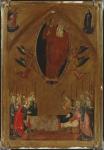Maestro di Forlì (attivo tra il 1280 e il 1310 circa), Il funerale della Vergine e l Assunzione Dormitio Virginis