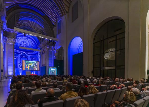 Un Opera al mese - Sacra Famiglia con due Angeli, un pastore e S. Francesco