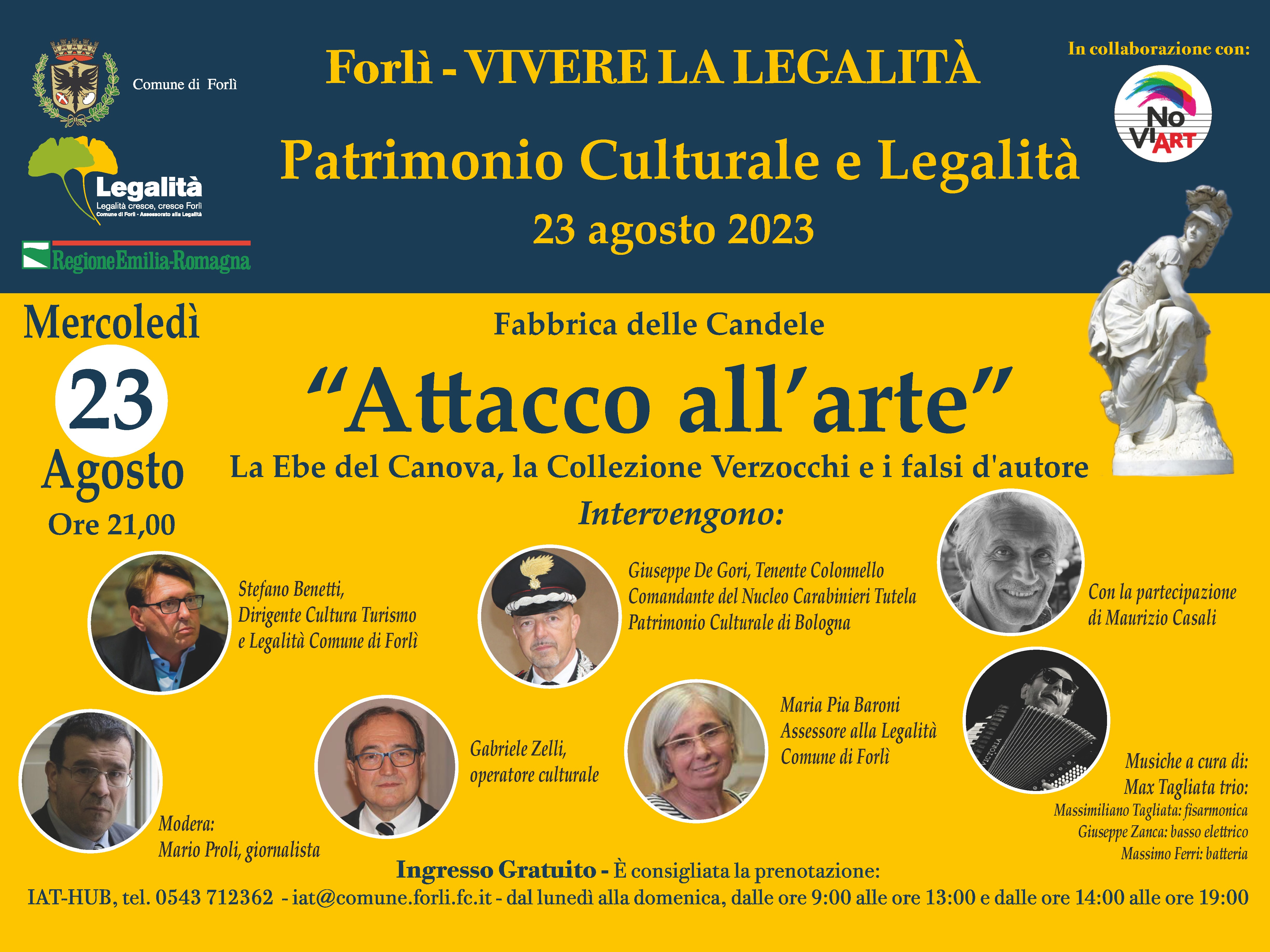 Patrimonio Culturale e Legalità - Attacco all Arte