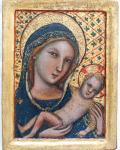 Vitale da Bologna, documentato dal 1330, già morto nel 1361, Madonna col Bambino