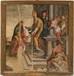 Pittore dell ambito di Livio Agresti, Presentazione di Maria al Tempio